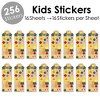 Big Dot of Happiness Sukkot - Sukkah Holiday Favor Kids Stickers - 16 Sheets - 256 Stickers - 2 of 4