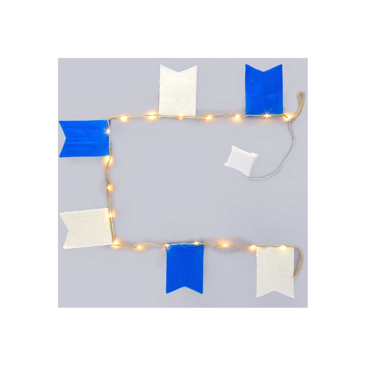 The Lakeside Collection Blue and White Plaid Easter Collection - - thumbnail 2