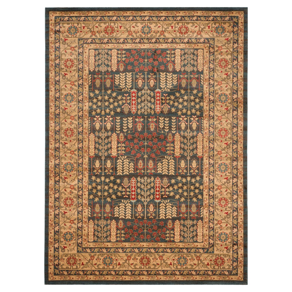 Garrison Area Rug - Navy/Natural (8'x11') - Safavieh