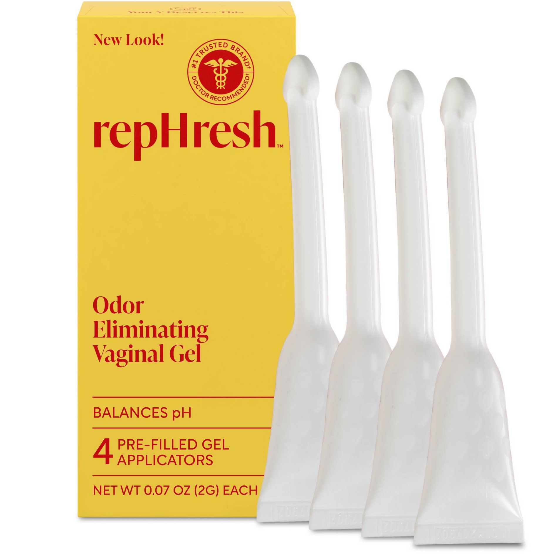 RepHresh Odor Eliminating Vaginal Gel - 4ct/0.07oz