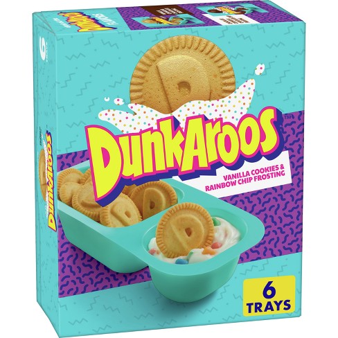 Dunkaroos Vanilla Cookies & Rainbow Chip Frosting - 6oz/6ct - image 1 of 4