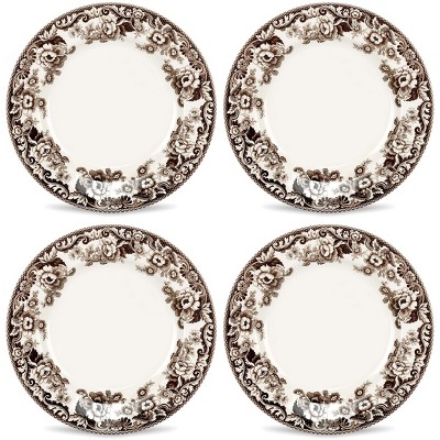 Spode Delamere Plate, Set of 4, Perfect for Thanksgiving and Other Special Occasions, Made in England from Fine Earthenware