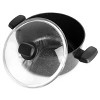 Korkmaz Ornella Non Stick 11 Inch 8 Liter Casserole with Lid in Black - 2 of 4