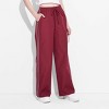 Women's Game Day Mid-Rise Wide Leg Track Pants - Wild Fable™ - image 2 of 3