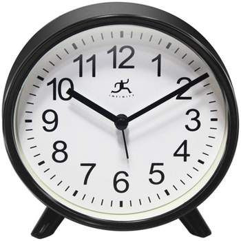  5.75" Tabletop Alarm Clock - Infinity Instruments