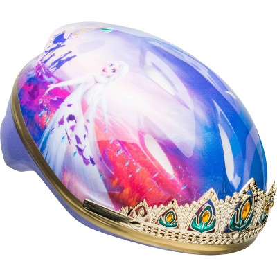 Frozen 2 Anna Tiara Child Bike Helmet