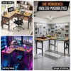 AMERLIFE Adjustable Workbench with Power Outlets,  Heavy Duty Work Table - 2 of 4