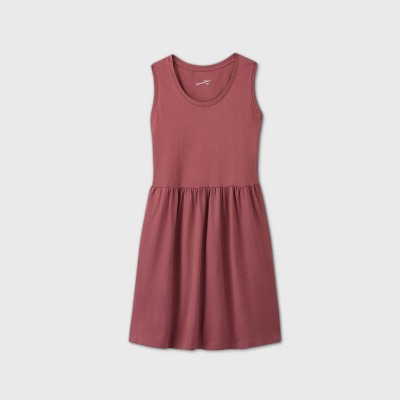 burgundy babydoll dress