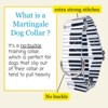 Country Brook Petz HossFit Jr Wide Martingale Dog Collar - Geek Chic Collection - 2 of 4