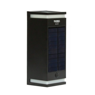 LED Solar Dual Direction Outdoor Wall Light - Techko Maid: Waterproof & Weather-Resistant