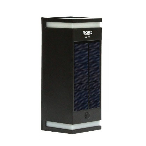 8 LED Solar Portable Outdoor Lantern with Flame - Techko Maid