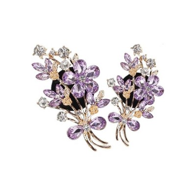 TruAIR 2 Pieces Flower Car Vent Clips
