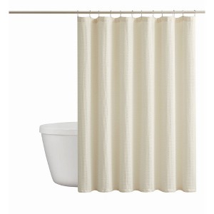 Cannon Heritage Cotton Waffle Shower Curtain - 1 of 4