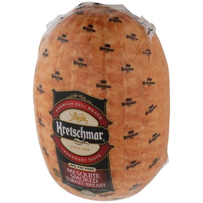 Kretschmar Mesquite Smoked Turkey Breast - Deli Fresh Sliced - price per lb