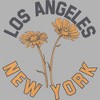 Junior's Lost Gods Los Angeles New York Daisies Oversized T-Shirt - image 2 of 2