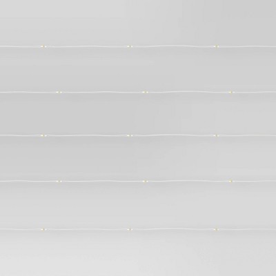 50ct LED Microdot Fairy String Lights Silver - Threshold™