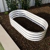 Kumasinova 1PC/2PCS Raised Garden Bed,Galvanized Planter Raised Garden Beds for Outdoor,Metal Raised Beds for Plants,Vegetables,Flower Herb,Silver - 2 of 4