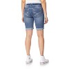 WallFlower Women's Luscious Curvy Denim Shorts Mid-Rise Bling Insta Stretch Juniors (Available in Plus Size) - 2 of 3
