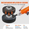 VEVOR Tire Bead Setter, 8L Capacity, 120 PSI Air Bead Blaster, Handheld & Portable Inflation Device, 85-116 PSI for Trucks, Tractors, ATVs & Cars - 4 of 4