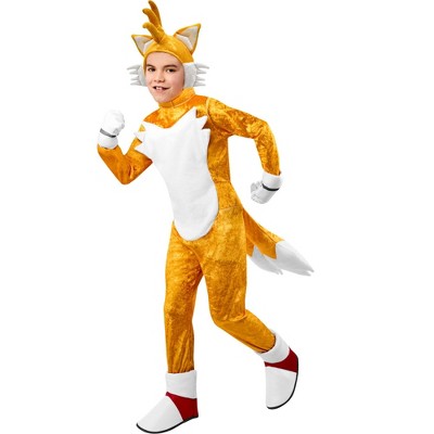 Rubies Sonic Tails Boy's Deluxe Costume Large