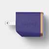 Wall Charger 2 Port USB-C + USB-C 40W - heyday™ Fluted Future Dusk Blue - 2 of 3
