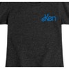 Girls' - Barbie - Ken Emotion Grid Fitted Short Sleeve Graphic T-Shirt - 3 of 4