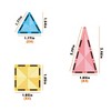 PICASSO-TILES Magnetic Tiles, Safari Theme, Educational Building Blocks, STEM Toy for Kids, 48pcs - 3 of 4