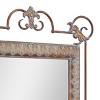 Set of 2 Traditional Iron Console Tables with Mirror Bronze - Olivia & May: Elegant Foyer Furniture, Wall-Mountable - 4 of 4