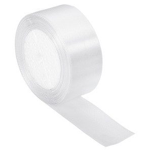 Unique Bargains Single Side Solid DIY Wrapping Decoration Roll Satin Ribbons - 1 of 4
