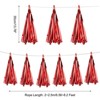 Unique Bargains Party Tassel Garland Banner Paper Tassels DIY for Wedding 15 Pcs - 2 of 4