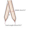 INSPIRE CHIC Women's Polka Dots Skinny Long Satin Silky Ribbon Neck Scarves 1Pc - 3 of 4