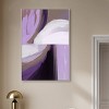 Art Remedy Fashion Fest Amethyst and Earth Combo Retro Abstract Wall Art Framed - 2 of 4