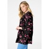 Roaman's Women's Plus Size Juliet Lace Trim Shirt - 4 of 4