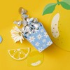 Big Dot of Happiness Blue Daisy Flowers - Party Mini Favor Boxes - Floral Party Treat Candy Boxes - Set of 12 - 2 of 4