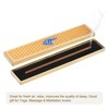 Unique Bargains Zinc Alloy Textured Surface Lightweight Portable Incense Holder - 3 of 4