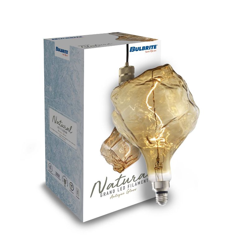 Bulbrite 60W Equivalent LED Dimmable Light Bulb 2000K E26, 3 of 8