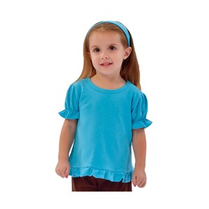 MONAG Toddler Short Sleeve Ruffle Tee - 1 of 4