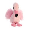 Aurora Small Fay Flamingo Shoulderkins Adorable Stuffed Animal Pink 6" - 2 of 4