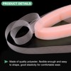 Unique Bargains Polyester Durable Flexible Washable Horsehair Braid Roll 1 Pc - 2 of 4