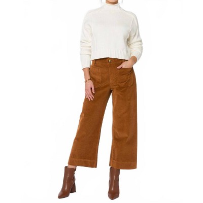 Women's Alyx Cropped Wig Leg Pants - Velvet Heart