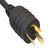 SANOXY 12ft 12 AWG 20A 125V Heavy-Duty Power Cord (NEMA L5-20P to IEC 320 C19), Black - 2 of 4