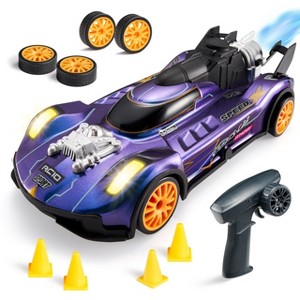 Joyfy 1:20 RC Drift Car – 2.4GHz 4WD Remote Control Car with Smoke Effect, Cool Stunt Toy, Birthday Christmas Gift  for Kids Boys & Girls Ages 6+ - 1 of 4
