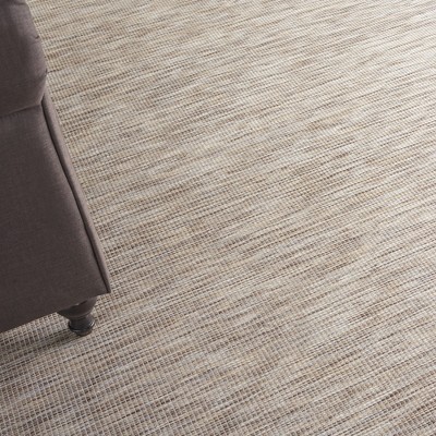 Positano Classic Beige Rectangular 7' x 10' Easy-Care Outdoor Rug
