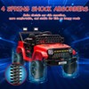 12V Kids Ride On Truck Electric Vehicle for Toddlers with Remote Control, 4-Wheel Suspension - 4 of 4