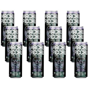 Machu Picchu Organic Pineapple Blueberry Energy Drink Zero Sugar - Case of 12/12 oz - 1 of 4