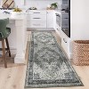 coucheta Multi-size Washable Vintage Area Rug for Living Room, Foldable Soft Stain Resistant Non Slip Low Pile Carpet, for Bedroom, Dining, Office - 2 of 4
