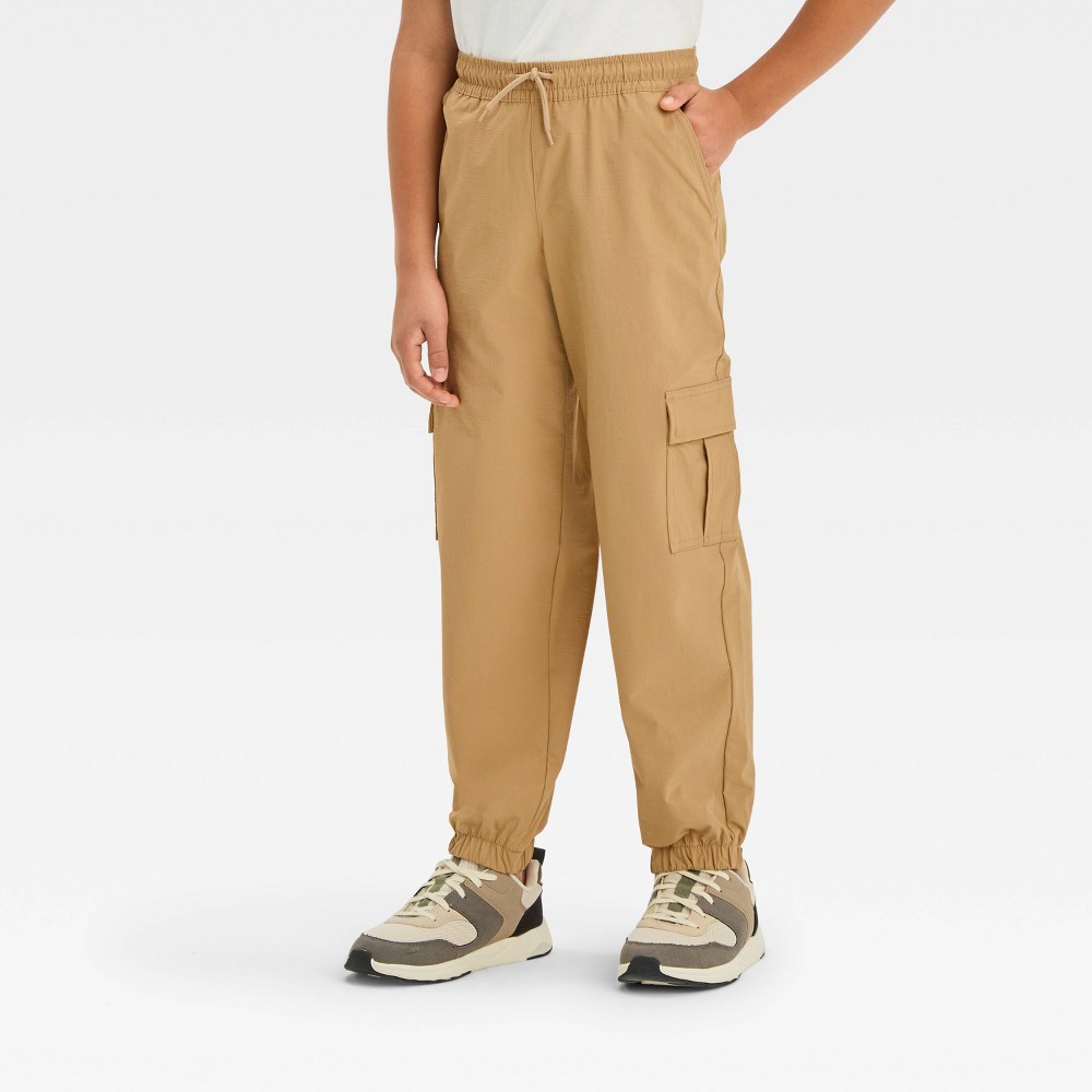 Boys Nylon Cargo Pants