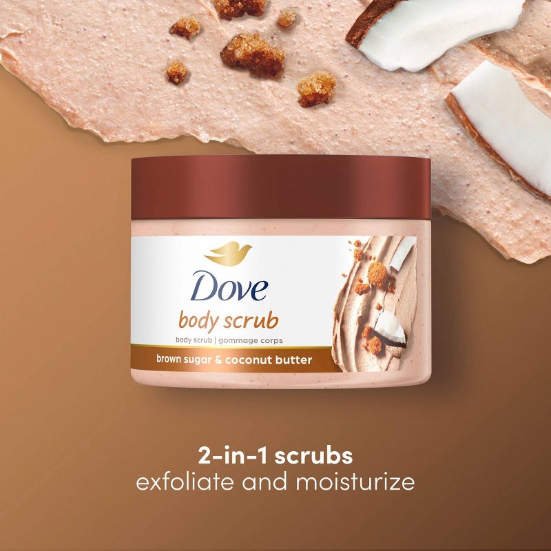 Dove Brown Sugar &#38; Coconut Butter Exfoliating Body Scrub - 10.5 oz, 6 of 12