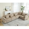 NicBex Modular Sectional Sofa,Corduroy Upholstered Deep Seat Couch for Living Room,Apartment,Office - 2 of 4