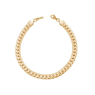 Pompeii3 Jean 8mm Anklet 18k Gold Plated 10" Length